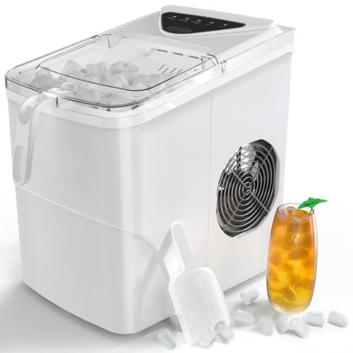 Machine à glaçons portable 15 kg/24 h, glace en 6 min