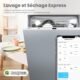 COMFEE' CDWPB1215PB-EU Lave-vaisselle Entierement Integre avec 12 Couverts, Lavage Cloud Wash, Sechage Supplementaire, Lave-vaissell