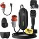 Chargeur voiture électrique 11 kW triphasé 7 m Type 2
