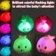 VI AI Jouet de bain pour bebe, baleine a jet avec LED - pour enfants et tout-petits (blanc)