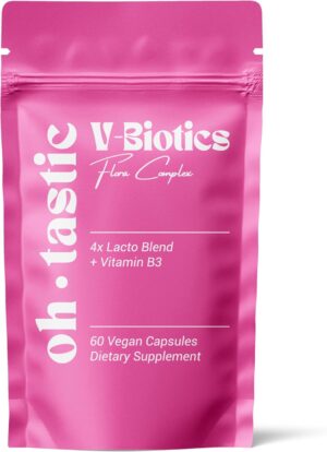 Probiotique flore intime — V-Biotics, L. reuteri & rhamnosus