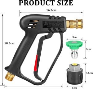 Pistolet nettoyeur haute pression EAWONGEE 4000 PSI 5 buses
