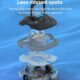 71dLxb55UuL._AC_SL1500_.jpg WYBOT Wireless Pool Robot for Above Ground Pools up to 80 m2, Double Motorised Vacuum Cleaner Robot Swimming Pool 100 Minutes Powerf