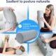 DYNMC you- Oreiller Ergonomique Cervical, Oreiller Cervicales Housse Oeko Tex Bambou Haute Qualite Confortable, Memoire de Forme,