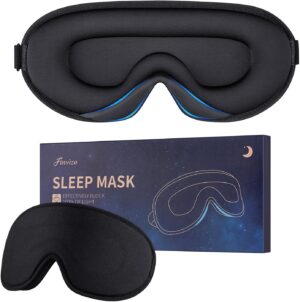 Masque de sommeil mousse douce, confortable - Homme & Femme