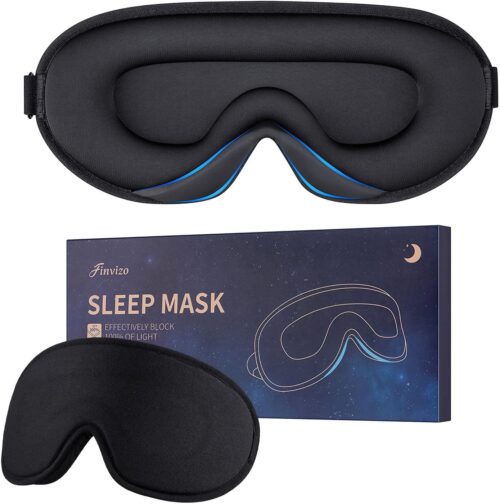 Masque de sommeil mousse douce, confortable - Homme & Femme
