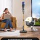 Proscenic P15 Aspirateur Balai sans Fil, 580W50Kpa70Min Aspirateur Sans Fil Puissant,Brosse Anti-Enchevetrement,Autoportante,Teles