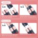 NDLT Seche Cheveux 6 en 1 Air Styling, Hair Styler Seche Cheveux, Brosse Seche Cheveux, Brosse Lissante, fer a Friser, Brosse Ronde