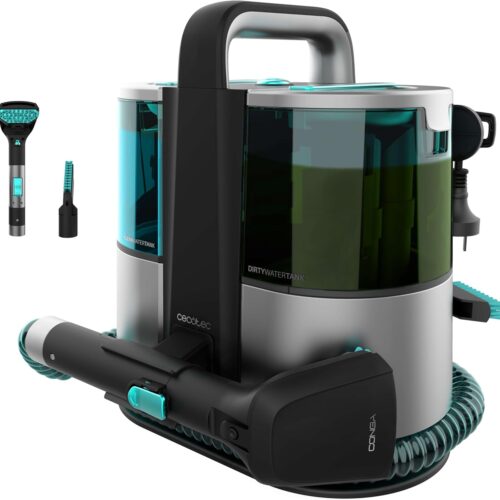 71eJtvMPyaL._AC_SL1500_.jpg Cecotec Nettoyeur de Tapis Conga 4000 CarpetSpot Clean. Nettoyeur Vapeur 400 W, 2 Reservoirs (Eau Propre et Eau Sale), Pulverisatio