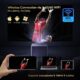 71eMzGA5xYL._AC_SL1500_.jpg Video Projector 4K Electric Focus 6D4P Keystone Correction Zoom Supported, 5G WiFi Bi-Channel Bluetooth 20000L Native 1080P P