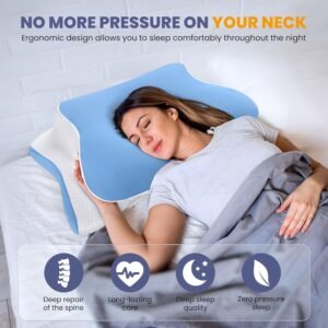 71f0VrEydRL._AC_SL1500_.jpg Oreiller mémoire de forme JINXIA ergonomique cervical