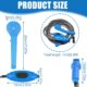71fNZ71fSkL._AC_SL1500_.jpg PORFOYO Portable Camping Shower 12V with Pump 7m Hose, Camping Shower Kit for Camping, Car, Garden, Dogs - Portable Shower with 5m C