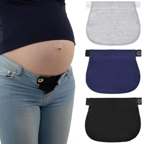 Extenseurs de Pantalon Ajustables – Lot de 3, Pour grossesse et jeans