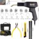220W Soudage Plastique Machine, 220V Souder Plastique Machine, 2 en 1 Kit de Soudage Plastique avec 800PCS Agrafeuse Chaud, Kit Repa