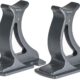 Valdern Paire de pieds de support colonnes classiques pour radiateur Gris anthracite Hauteur 100 mm