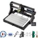 VEVOR Machine a Graver Laser CNC 3018 Graveur Laser 500 mW Zone de Travail 30 x 18 x 4,5 cm GRBL Haute Precision, Machine de Gravure