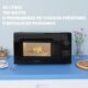 Comfee' CM-M202CC(BK) Four a micro-ondes compact avec la capacite de 20 litres, 700 W avec Commande manuelle, Convenable pour petite