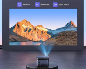 Auto FocusKeystone 4K WiFi Bluetooth Projector 28000 Lumens Full HD 1080P WiMiUS Projector WiFi6 4K Supported 400 Inch Home Theat