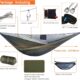 onewind Hamac de Camping de 335 cm avec moustiquaire, hamac Double ultraleger en Nylon Ripstop avec Sangles d'arbre, hamac Portable