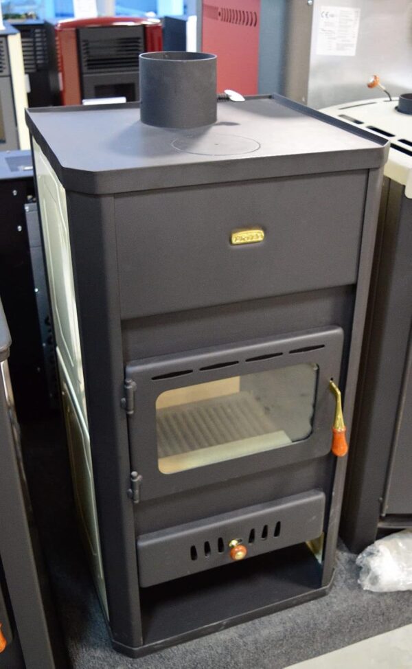 Prity S3 W13 Central Heating Wood Stove with Integrated Boiler