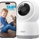 71gcDNLGj7L._AC_SL1500_.jpg ieGeek 5MP WiFi Indoor Surveillance Camera 360 2.4G5GHz WiFi Indoor Camera, PTZ Motion Detection Audio Two-Way Alexa for PetsBa