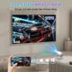 4K Mini Portable Projector WiFi 6 BT 5.4, Video Projector with Auto Keystone, 130 Inch, 180 Rotation, Compatible with HDMITV Stick