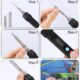 Yulado Fer a Souder,Kit de Fer a Soudure 100W,Visible Fer a Souder Electrique,Fer a Souder Etain de Precision,Temperature Reglable 1
