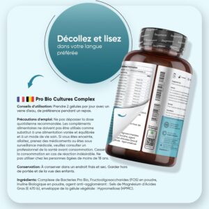 71hdDC1RGBL._AC_SL1500_.jpg Prébiotique et probiotique 60 milliards UFC 120 gélules vegan