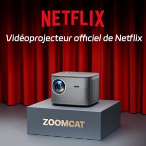71hdQnULXDL._AC_SL1500_.jpg Netflix Certified35000LM Video Projector 4K Android 13.0 Auto FocusKeystone Correction Smart Projector Full HD 1080P WiFi Blueto