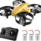 ATOYX Mini drone quadricoptere pour enfants et debutants, quadcoptere telecommande d'interieur avec retournement en 3D,Mode sans tet
