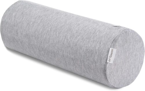 Flowen Oreiller Ergonomique Cervical en Mousse a Memoire de Forme Coussin 40x15 cm Multifonctionnel Anti Ronflement pour Nuque, Colo