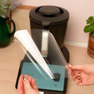 Wundermix - WunderScreen Verre Hybride TM7 Protection decran pour Thermomix TM7 Film protecteur contre les fissures et les ray
