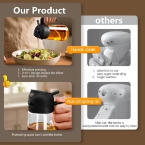 Distributeur d'huile 470 ml SWEET VIEW Spray pour cuisine