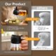 Distributeur d'huile 470 ml SWEET VIEW Spray pour cuisine