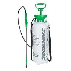 Silverline 630070 Pulverisateur a pression prealable 10 litres,(Couleur Assortie)