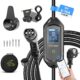 AFYEEV 3.6kW Electric Car Charger, 8101316A Switchable Current, Electric Car Charging Cable with Bag, IEC 62196-2, Type 2, 8 M