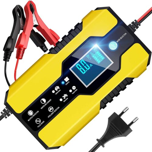 71it3rWg-mL._AC_SL1500_.jpg BURNNOVE Intelligent Car Battery Charger 8A 12V24V Portable Maintainer Battery with Automatic Repair Function Multi Protection LED