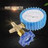 Air Conditioning Refrigerant Compressor Pressure Gauge 220 PSI Adjustable for R410A R22 R134A R404A Digital Air Conditioning Pressur
