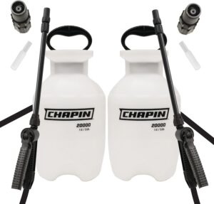 Chapin International Lot economique de 22 000 pulverisateurs, 3,8 l, Blanc translucide