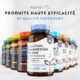 Calcium, magnesium, zinc enrichi en vitamine D3 - Supplement de haute resistance 365 comprimes vegetariens Offre de 6 mois Fab