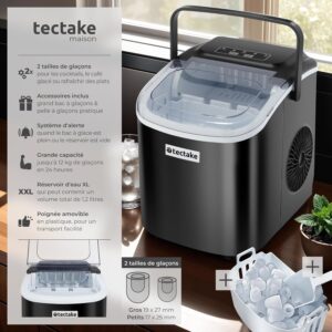 71j6m6A225L._SL1500_.jpg Machine à glaçons tectake silencieuse, écran tactile
