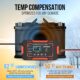 6A Car Battery Charger, NEXPEAK 6A 12V Smart Motorcycle Battery Charger, Automatic Repair Function Portable Battery Chargers for Car