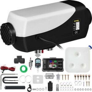 Chauffage diesel 12V 8 kW VEVOR, télécommande, camions RV