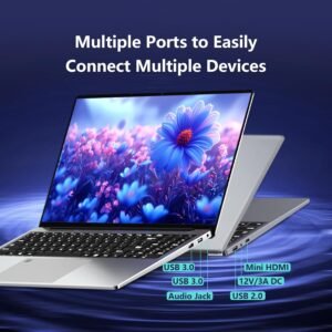 Ekonavi 16" PC portable 16 Go 512 Go SSD FHD Celeron N100