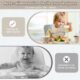 Assiette bébé CUBTEM - Set repas 12 pièces ventouse silicone