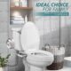71jrG1svi5L._AC_SL1500_.jpg Samodra Pulverisateur Bidet non electrique avec double buses retractables autonettoyantes - Nettoyage avant et arriere - Bouton pous