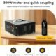 TUXING PCP 4500Psi Air Compressor, High Pressure Adjustable Air Compressor Powered by 12V DC Car or Home 220V AC with Adapter (Inclu