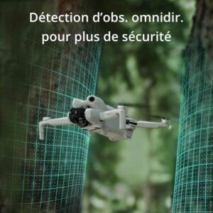 DJI Mini 4 Pro - drone pliable 4K HDR + télécommande RC-N2