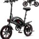 Vélo électrique pliant DYU 14" portable réglable compact