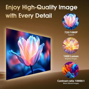 71kyCaJ5DEL._AC_SL1500_.jpg Mini projecteur 1080P portable Android TV WiFi avec souris